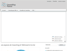 Tablet Screenshot of coworking-france.net